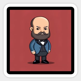 James A. Garfield Sticker